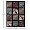 Flash Furniture 5' x 7' Animal Print Area Rug with Raised Squares ACD-RGYHPU-57-BK-GG - alternate 2